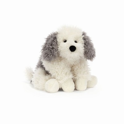 Jellycat Floofie Sheepdog Dog New Zealand | UFQVN0928